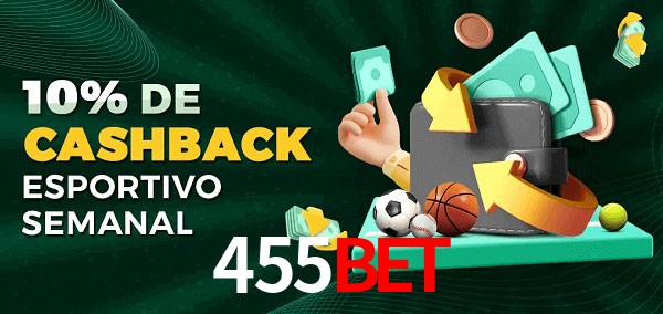 10% de bônus de cashback na 455Bet